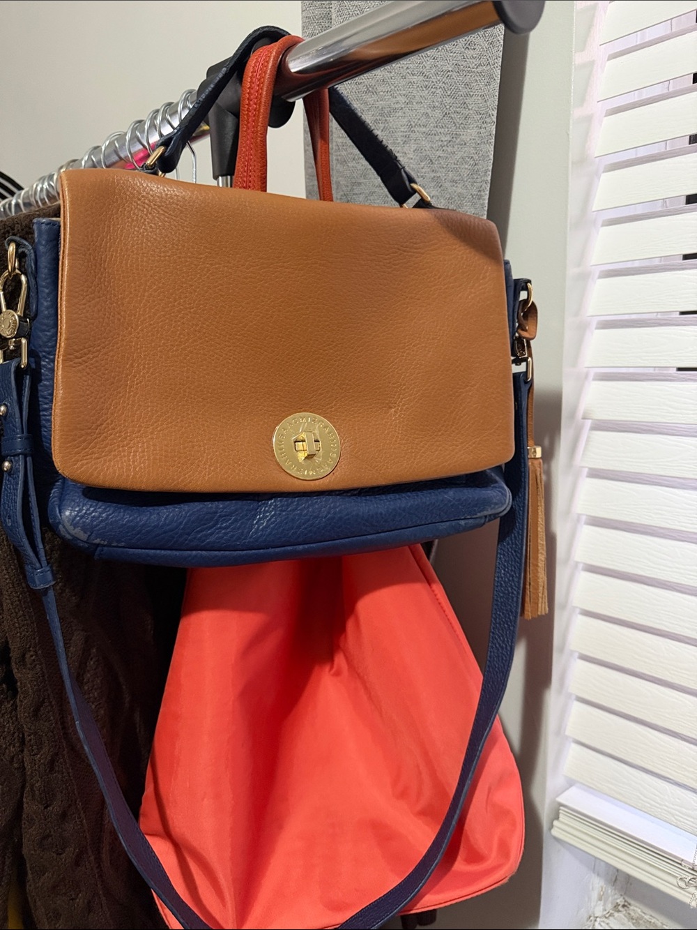 Pebbles Blue/brown Bag